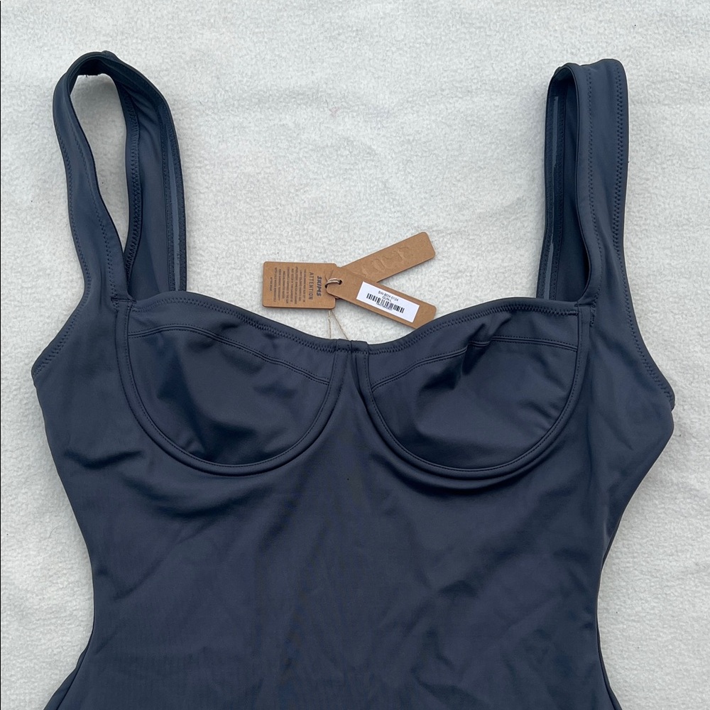 SKIMS Gray Women's One Piece Swimsuit